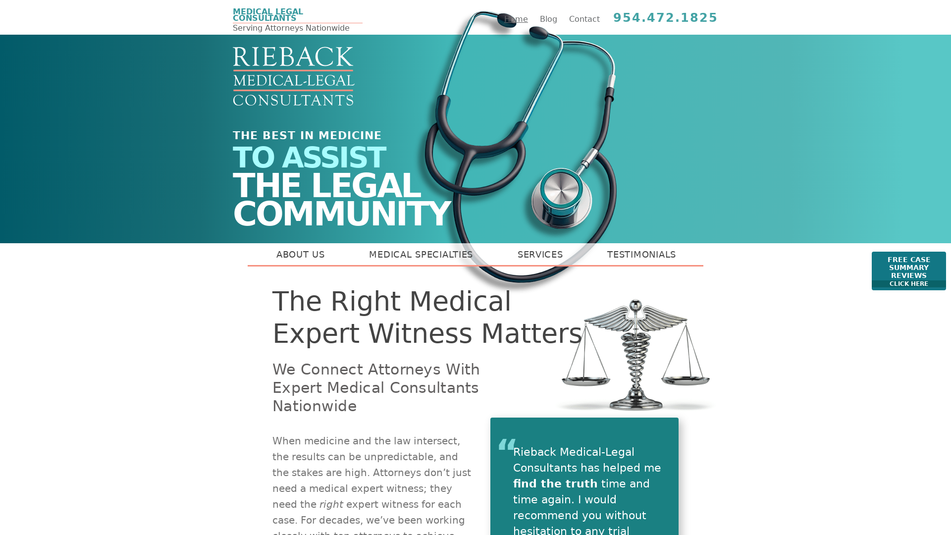 Rieback Medical Legal Consultants